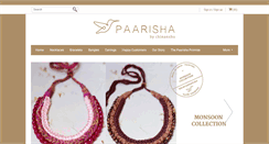 Desktop Screenshot of paarisha.com